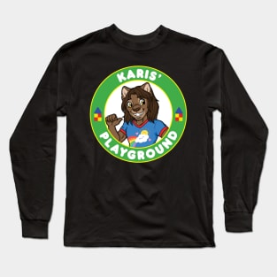 Karis Playground Round Logo Long Sleeve T-Shirt